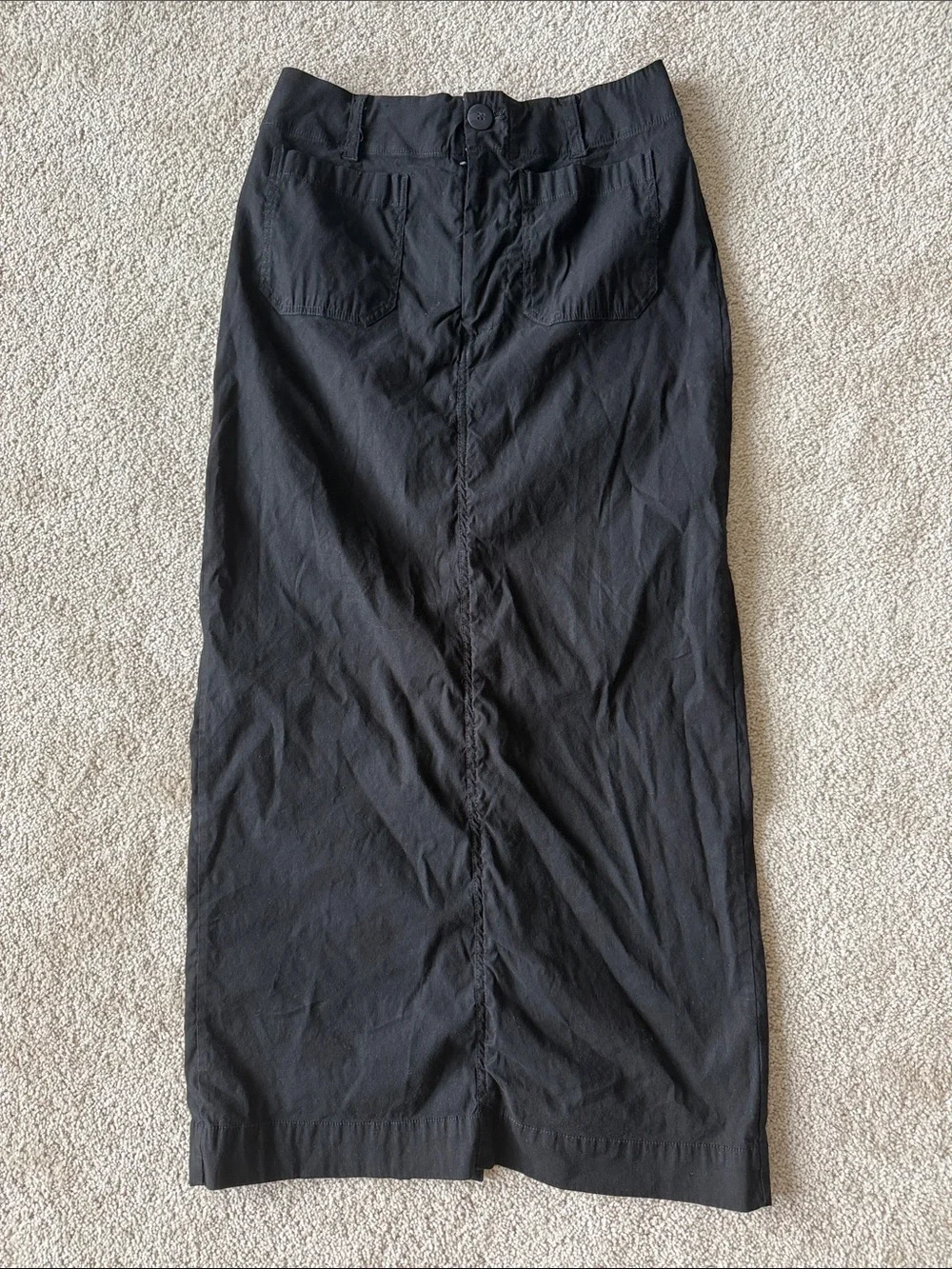Maeve Anthropologie The Collette Maxi Skirt Black - Picture 3 of 7